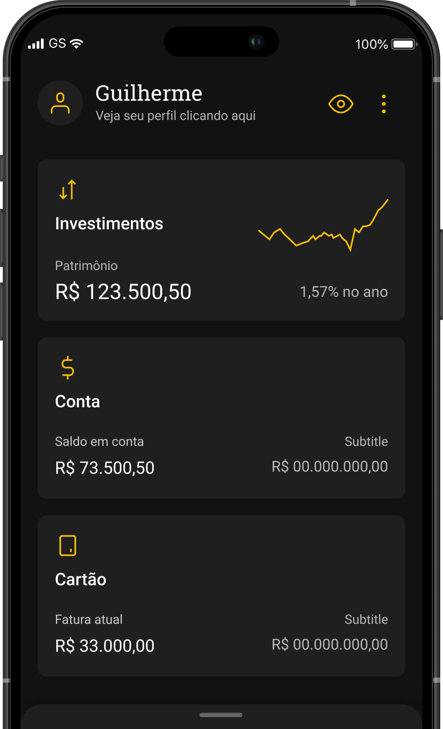 Final optimized mobile banking interface